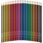 Staedtler Noris Colour 185 Pack de 24 Lapices Hexagonales de Colores - Fabricados en Wopex - Muy Resistentes - Madera de Fuentes Sostenibles - Colores Surtidos