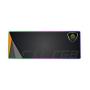 KeepOut RXL RGB Alfombrilla Gaming - 14 Modos de Iluminacion - Superficie de Tela Suave - Base de Goma Antideslizante - 88x30x0.40 cm