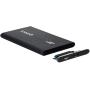 Tooq Carcasa Externa HDD/SDD 2.5" hasta 7,0mm SATA USB 3.0/3.1 Gen 1 - Color Negro