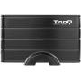 Tooq Carcasa Externa HDD 3.5" SATA USB 3.0 con Soporte - Color Negro
