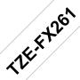 Brother TZeFX261 Cinta Laminada Flexible Original de Etiquetas - Texto negro sobre fondo blanco - Ancho 36mm x 8 metros