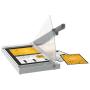 Leitz Precision Home Office A3 Guillotina de papel - Recorta hasta 10 Hojas - Formato A3 - Corte Acero Rectificado de Precision