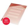 GBC Pack de 100 Carteras Plastificacion A4 con Brillo - Alta Calidad - Larga Duracion - 80 Micras - Transparente