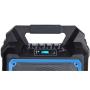 Coolsound Pro 200 Altavoz Autoamplificado Bluetooth 200W 6.5" 60W RMS con Bateria - USB, SD, Entrada Mic. Jack 6.3mm - 1 Microfono Serie Pro Cool - Autonomia hasta 3.5h - Asa de Transporte - Mando a Distancia