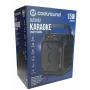 Coolsound Karaoke Party Boom Altavoz Bluetooth 15W - Pantalla LED - Autonomia hasta 4h - USB, MicroSD - Mando a Distancia - Asa de Transporte