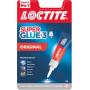 Loctite Super Glue-3 Pegamento Transparente con Pincel - Triple Resistencia - Pegado y Fuerza Instantanea - Facil Uso