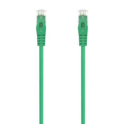 Aisens Cable de Red Latiguillo RJ45 LSZH CAT.6A 500 MHZ UTP AWG24 - 25CM - Color Verde