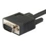Equip Cable VGA 2 x HD 15 Macho - Doble Apantallado - Longitud 15 m. - Color Negro