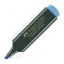 Faber-Castell Rotulador Marcador Fluorescente Textliner 48 - Punta Biselada - Trazo entre 1.2mm y 5mm - Tinta con Base de Agua - Color Azul
