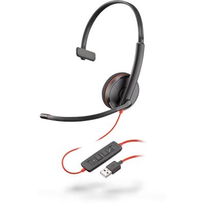 Plantronics Blackwire C3210 USB-A Auricular Monoaural con Microfono - Almohadilla Acolchada - Controles en Cable