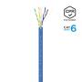 Aisens Cable de Red RJ45 LSZH CPR Dca CAT.6 UTP AWG24 - 100M - Color Azul