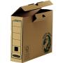 Fellowes Bankers Box Earth Caja de Archivo Definitivo A4 80mm - Montaje Manual - Carton Reciclado Certificacion FSC - Color Marron
