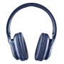 NGS Artica Greed Auriculares Bluetooth 5.1 con Microfono - Diadema Ajustable - Almohadillas Acolchadas - Autonomia hasta 46h - Manos Libres - Color Azul