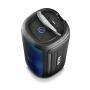 NGS Roller Beast Altavoz Bluetooth 32W TWS - Iluminacion RGB - Autonomia hasta 30h - Resistencia al Agua IPX5 - Correa de Transporte - Color Negro