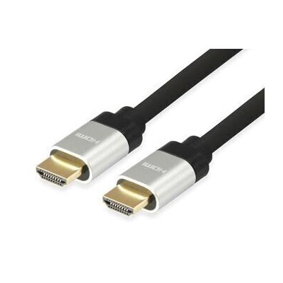 Equip Cable HDMI 2.0 Macho/Macho - Conectores de Aluminio - Soporta 3D y Canal de Retorno de Audio (ARC) - Anchura de Banda de hasta 18Gbps. - Longitud 7.5 m.
