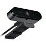 Logitech Brio Webcam 4K Ultra HD - HDR - Grabacion 4K - Zoom Digital 5X - Color Negro