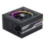 Unykach Atilius RGB Black 1050W Fuente de Alimentacion 1050W ATX 2.31 - Iluminacion RGB - Full Modular - PFC Activo - Ventilador 120mm