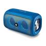 NGS Roller Beast Altavoz Bluetooth 32W TWS - Iluminacion RGB - Autonomia hasta 30h - Resistencia al Agua IPX5 - Correa de Transporte - Color Azul