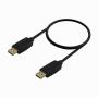 Aisens Cable Displayport V1.2 CCS 4K@60Hz - DP/M-DP/M - 0.5m - Color Negro
