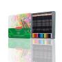 Derwent Academy Pack de 24 Lapices de Colores de Gran Calidad - Transferencia de Color Perfecta - Cuerpos de Madera Natural - Colores Surtidos