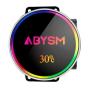 Abysm Artic White 360 ARGB Kit de Refrigeracion Liquida - 3 Ventiladores de 120mm - Iluminacion ARGB - Bomba 2500rpm - Tubos de 380mm - Color Blanco