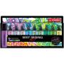 Stabilo Boss Original Arty Pack de 10 Marcadores Fluorescentes Colores Frios - Trazo entre 2 y 5mm - Tinta con Base de Agua