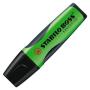 Stabilo Boss Executive Marcador Fluorescente - Zona de Agarre - Trazo entre 2 y 5mm - Recargable - Tinta con Base de Agua - Color Verde