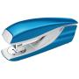Petrus 635 Grapadora Metalica - Hasta 30 Hojas - Extraegrapas Integrado - Grapado Cerrado, Abierto y Clavado - Color Azul Metalizado