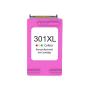 HP 301XL Color Cartucho de Tinta Remanufacturado - Muestra Nivel de Tinta - Reemplaza CH564EE/CH562EE