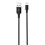 XO Cable NB143 Cordon USB - Lightning - 2.4A - 1m - Color Negro
