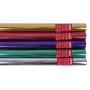 Apli Expositor de 55 Rollos de Papel Regalo Metalizado - 11 Rollos por Color - Medidas del Rollo 0.70x2m - Colores Lila, Oro, Plata, Rojo, Verde