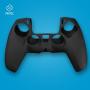FR-TEC Funda de Silicona + Grips para Joysticks Custom Kit Dualsense para PS5 - Mejora el Tacto y Evita Manos Sudorosas - Proteccion y Facil Instalacion - Mejor Agarre - Incluye Sticker Touchpad - Color Negro