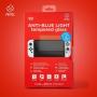 FR-TEC Cristal Templado Anti Luz Azul para Nintendo Switch Oled - Dureza H9 - Bloquea 98% Radiacion Azul - Adherencia sin Residuos - Facil Aplicacion - Incluye Gamuza Limpiadora - Color Transparente
