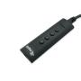 Equip Adaptador de Audio USB-A Macho a 3.5mm Hembra - Control de Volumen - Cable de 0.46m