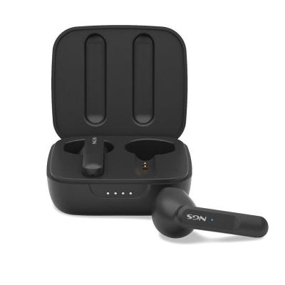 NGS Artica Move Black Auriculares Intrauditivos Bluetooth 5.3 TWS - Manos Libres - Asistente de Voz - Autonomia hasta 7h - Base de Carga - Color Negro