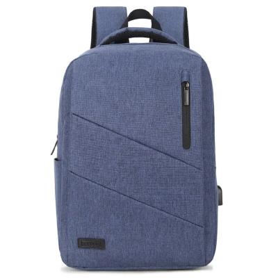 Subblim Mochila para portátil City Backpack - 15,6" - Compartimento acolchado - Resistente al agua - Puerto USB - Color Azul