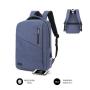 Subblim Mochila para portátil City Backpack - 15,6" - Compartimento acolchado - Resistente al agua - Puerto USB - Color Azul