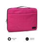 Subblim Funda Elegant - 410mm - Slim y ligera - Protección reforzada - Rosa - Color Rosa