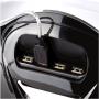 Fellowes Soporte para Portatil con 4 Puertos USB - Compartimento para Accesorios - 3 Ajustes de Altura - Peso Max 6kg