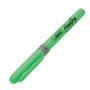 Bic Highlighter Grip Marcador Fluorescente - Tinta con Base de Agua - Punta Biselada - Trazo entre 1.60 y 3.30 mm - Color Verde