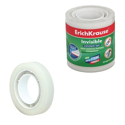 ErichKrause Cinta Adhesiva Invisible - 18mmx20m - Transparente
