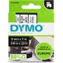 Dymo D1 40913 Cinta de Etiquetas Original para Rotuladora - Texto negro sobre fondo blanco - Ancho 9mm x 7 metros - S0720680