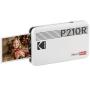 Kodak Mini 2 Retro Pack de Impresora Fotografica Portatil Bluetooth + 60 Hojas de Papel Fotografico - Formato de Impresion 5,3x8,6cm - Alimentacion por Bateria - Color Blanco