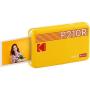 Kodak Mini 2 Retro Pack de Impresora Fotografica Portatil Bluetooth + 60 Hojas de Papel Fotografico - Formato de Impresion 5,3x8,6cm - Alimentacion por Bateria - Color Amarillo