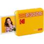 Kodak Mini 3 Retro Pack de Impresora Fotografica Portatil Bluetooth + 60 Hojas de Papel Fotografico - Formato de Impresion 7.62x7.62cm - Alimentacion por Bateria - Color Amarillo