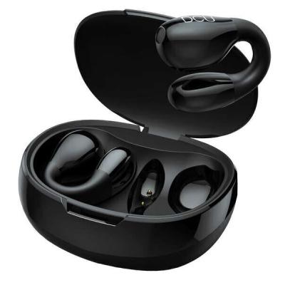 DCU Tecnologic Auriculares Bluetooth - Sonido de Alta Calidad - hasta 30H de Uso con la Caja de Carga - Conexion Inalambrica hasta 10m - Diseño Comodo y Elegante - Color Negro