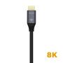 Aisens Cable HDMI V2.1 Ultra Alta Velocidad 8K@60Hz 48Gbps - A/M-A/M - 1.5m - Color Negro