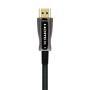 Aisens Cable HDMI V2.1 AOC (Active Optical Cable) Fibra Optica Ultra Alta Velocidad UHS 8K@60Hz 4K@120Hz 4:4:4 48Gbps - A/M-A/M - 20m - Color Negro